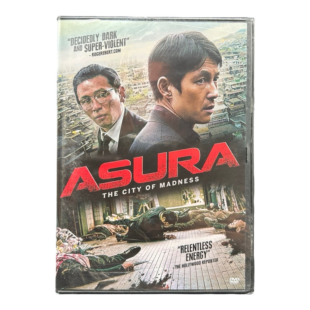 Asura The City of Madness DVD 2017 Korean Action Crime Movie Jung Woo-sung NEW